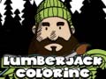 leikur Lumberjack Coloring  