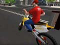 leikur Motor Bike Pizza Delivery