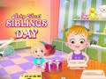 leikur Baby Hazel: Siblings Day