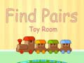 leikur Find Pairs Toy Room
