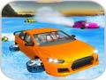 leikur Crazy Water Surfing Car Race