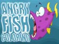 leikur Angry Fish Coloring 