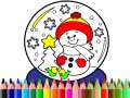 leikur Back To School: Christmas Coloring Book