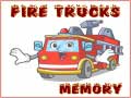 leikur Fire Trucks Memory