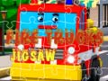 leikur Fire Truck Jigsaw