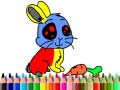 leikur Back To School: Rabbit Coloring Book