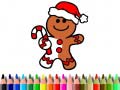 leikur Back To School: Christmas Cookies Coloring