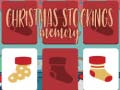 leikur Christmas Stockings Memory