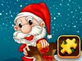leikur Santa Claus Puzzle Time