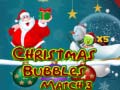leikur Christmas Bubbles Match 3 