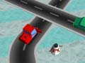 leikur Traffic Run Christmas