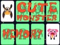 leikur Cute Monster Memory