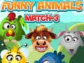 leikur Funny Animals Match 3