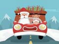 leikur Santa Giving Presents Jigsaw