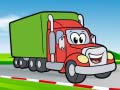leikur Happy Trucks Coloring