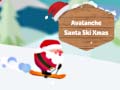leikur Avalanche Santa Ski Xmas