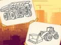 leikur Construction Trucks Coloring