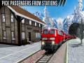 leikur Uphill Station  Drive: Bullet Passenger Train Drive