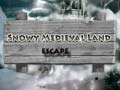leikur Snowy Medieval Land Escape