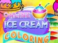 leikur Online Ice Cream Coloring