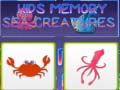 leikur Kids Memory Sea Creatures