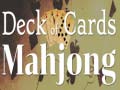 leikur Deck of Cards Mahjong
