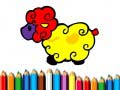 leikur Baby Sheep Coloring