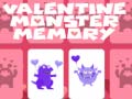 leikur Valentine Monster Memory