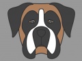 leikur Doggy Face Coloring