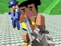 leikur GunGame shooting warfare: blocky gangster