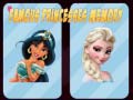 leikur Famous Princesses Memory 