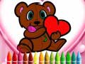 leikur Animals Valentine Coloring