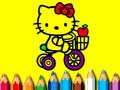 leikur Back To School: Sweet Kitty Coloring