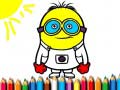 leikur Cute Monsters Coloring Book