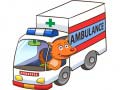 leikur Cartoon Ambulance Puzzle