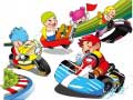 leikur Cartoon Kart Puzzle