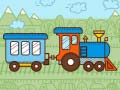leikur Trains For Kids Coloring