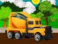 leikur Construction Vehicles Jigsaw