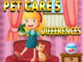 leikur Pet Care 5 Differences