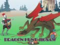 leikur Dragon Hunt Jigsaw