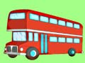 leikur Cartoon Bus Puzzle