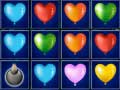 leikur Heart Balloons Block Collapse