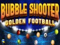 leikur Bubble Shooter Golden Football