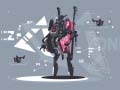 leikur Alien Robot Warrior Hidden