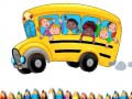 leikur School Bus Coloring Book