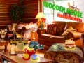 leikur Wooden House Hidden Objects