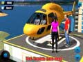 leikur Helicopter Taxi Tourist Transport