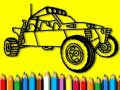 leikur Back To School: Rally Car Coloring Book