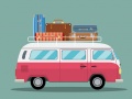 leikur Big Luggage Trucks Match 3
