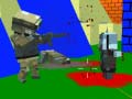leikur Shooting Zombie Blocky Gun Warfare